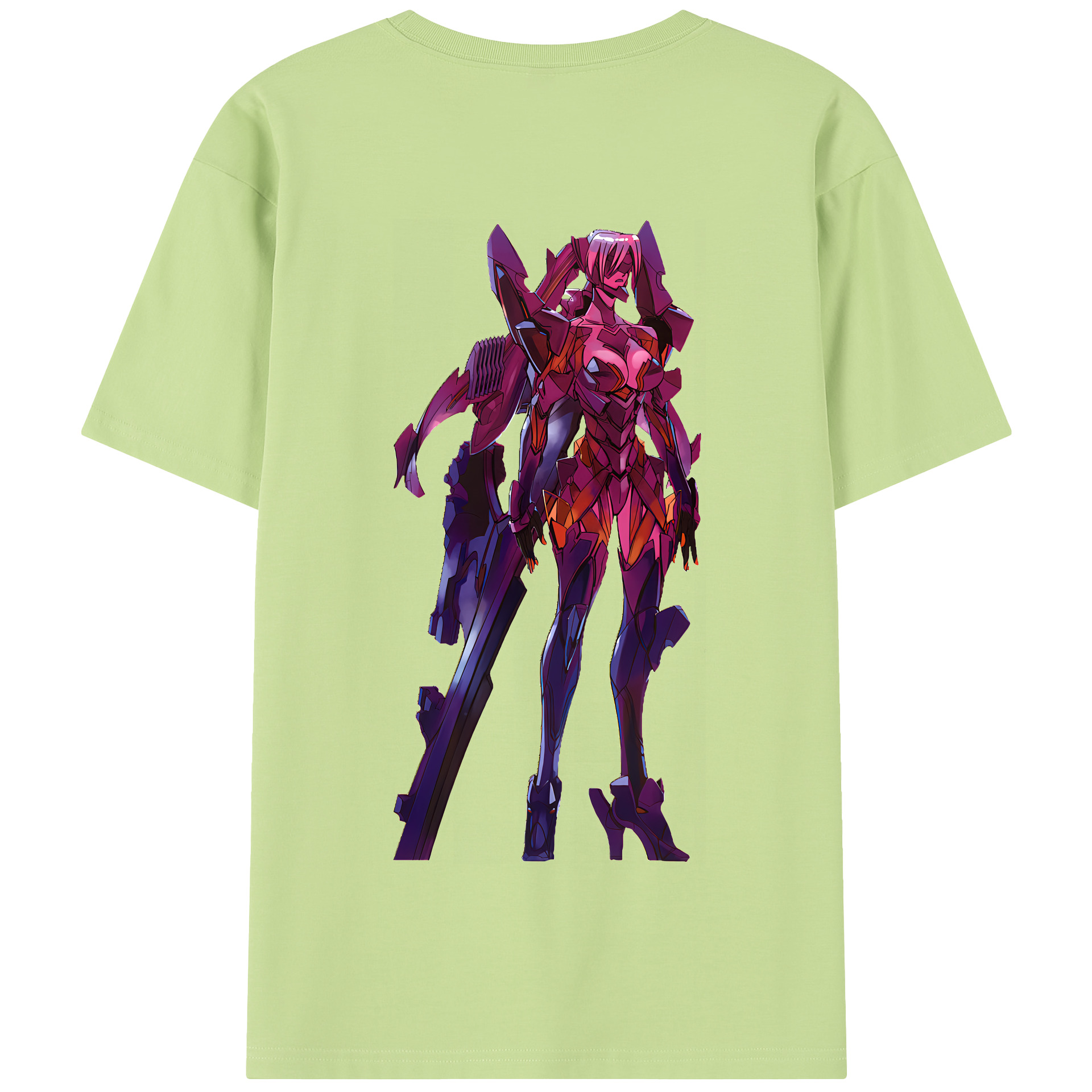 （画像用） EVA 新世紀エヴァンゲリオン 綿100％半袖Tシャツ（背面プリント）